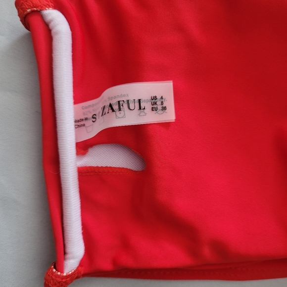 ZAFUL Padded Strapless Swim Top - Picture 4 of 7